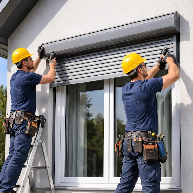 Rulouri metalice exterioare