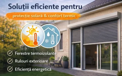 Soluții eficiente pentru protecție solară și confort termic în locuințe moderne