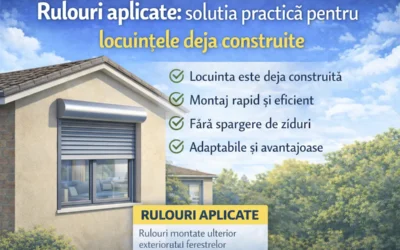 Rulouri aplicate: soluția practică pentru locuințele deja construite